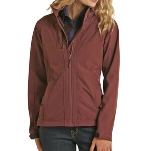 Powder River Outfitters Performance Fleece Softshell Maroon Jacket